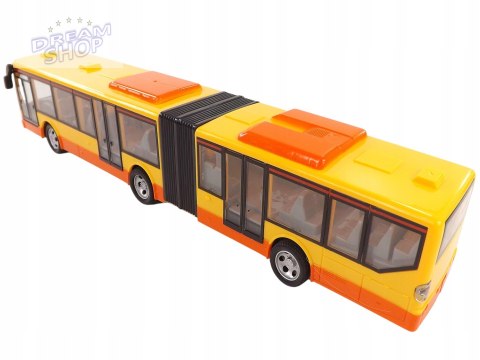 DUŻY AUTOBUS PRZEGUBOWY ZDALNIE STEROWANY 44cm676A