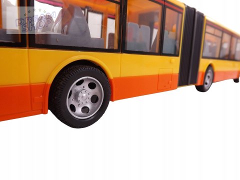 DUŻY AUTOBUS PRZEGUBOWY ZDALNIE STEROWANY 44cm676A