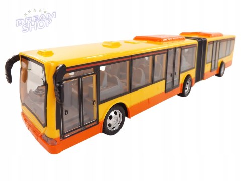 DUŻY AUTOBUS PRZEGUBOWY ZDALNIE STEROWANY 44cm676A