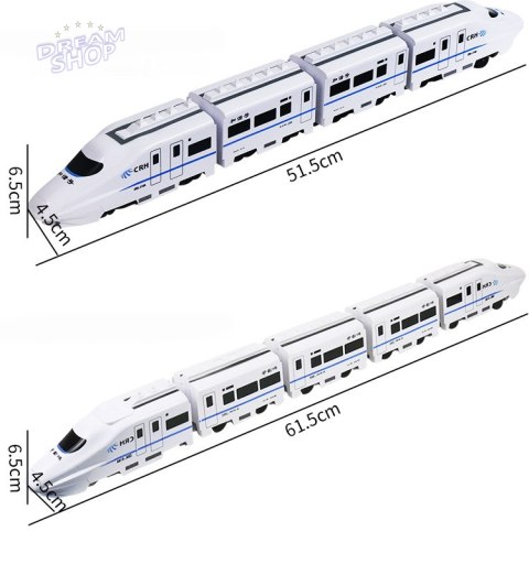Zabawka pociąg jeździ światła dzięki 82cm A333-61