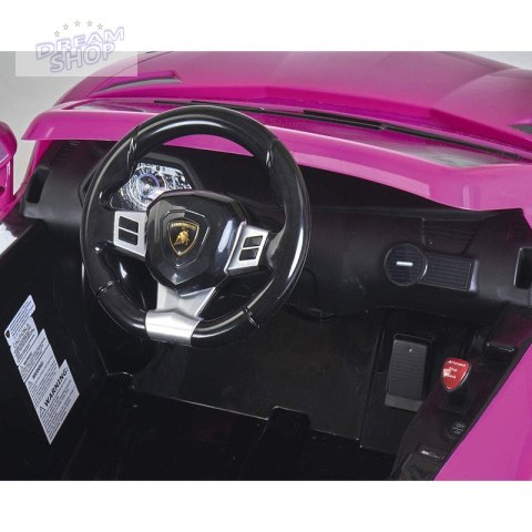 FEBER Lamborghini Aventador Pink samochód elektryczny 6V 3+