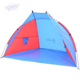 Namiot osłona plażowa Sun 200x120x120cm niebiesko-czerwona Royokamp