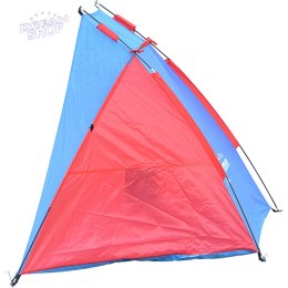 Namiot osłona plażowa Sun 200x120x120cm niebiesko-czerwona Royokamp