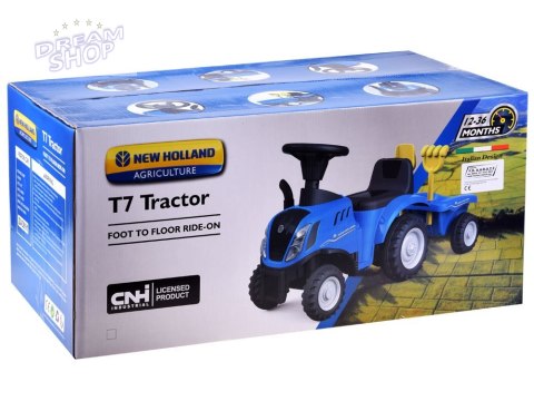 New Holland jeździk TRAKTOR z przyczepą ZA3691