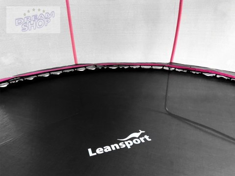 Trampolina LEAN Sport Max 10ft Czarno-Różowa