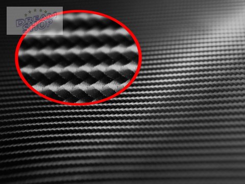 Folia rolka carbon 4D czarna 1,52x30m Folia rolka carbon 4D czarna 1,52x30m