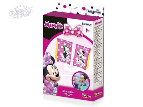 Bestway Rękawki Motylki do pływania Disney Junior myszka Minnie 91038