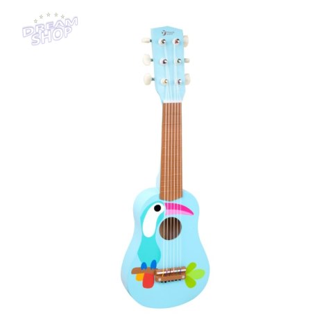 CLASSIC WORLD Drewniana Gitara Dla Dzieci Toucan