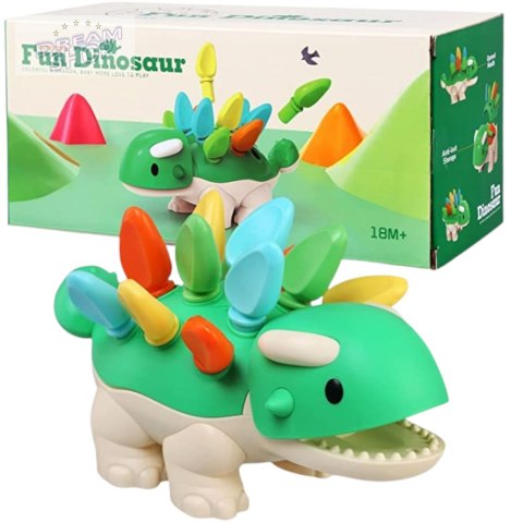 Sorter układanka dinozaur Montessori kolory S2055A