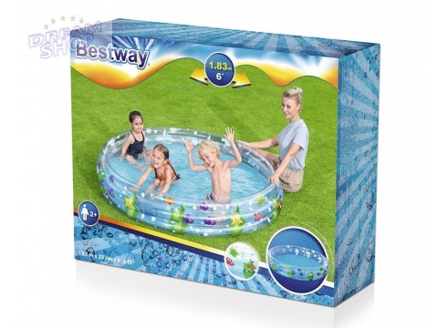 Bestway dmuchany basen dla dzieci 183x33cm 51005