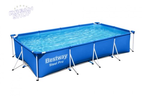 Basen Stelażowy 400x211x81cm Family 3w1 BESTWAY