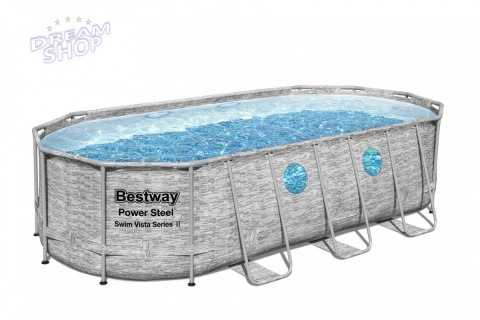 Basen Stelażowy 549 cm x 274 cm x 122 cm, Power Steel Swim