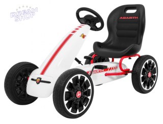 Gokart ABARTH Biały