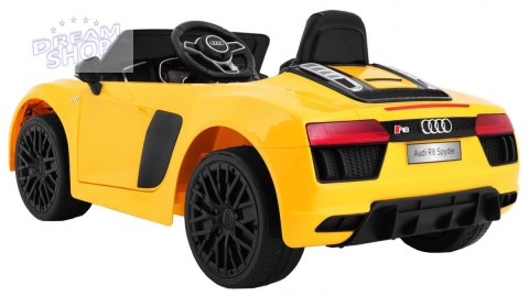 Pojazd AUDI R8 Spyder RS EVA 2 4G Żółty