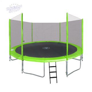 Trampolina Ogrodowa 14 FT 427cm Zielona