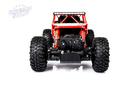 Samochód RC Rock Crawler HB 2,4GHz 1:18 czerwony