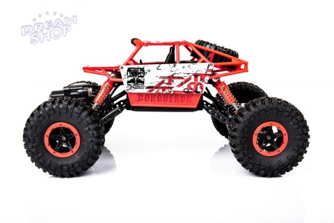 Samochód RC Rock Crawler HB 2,4GHz 1:18 czerwony