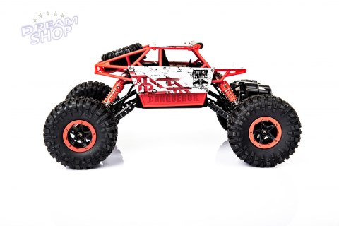 Samochód RC Rock Crawler HB 2,4GHz 1:18 czerwony