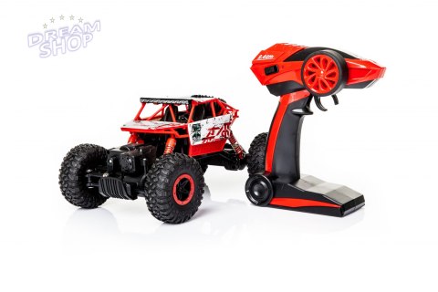 Samochód RC Rock Crawler HB 2,4GHz 1:18 czerwony