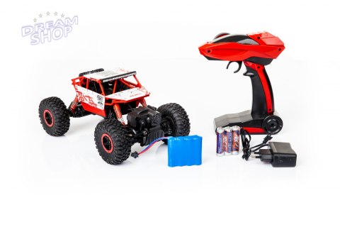 Samochód RC Rock Crawler HB 2,4GHz 1:18 czerwony