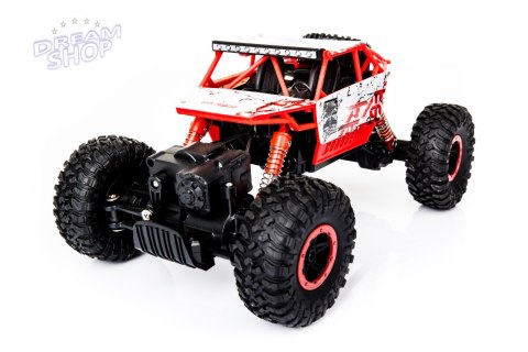 Samochód RC Rock Crawler HB 2,4GHz 1:18 czerwony