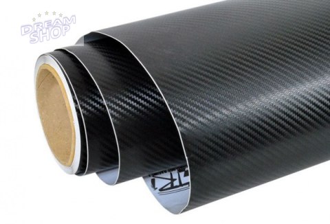 Folia rolka carbon 3D czarna 1,27x28m Folia rolka carbon 3D czarna 1,27x28m