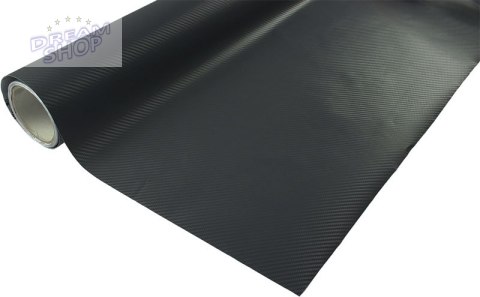 Folia rolka carbon 3D czarna 1,27x28m Folia rolka carbon 3D czarna 1,27x28m
