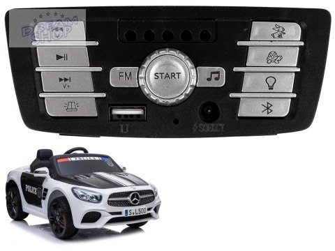Panel muzyczny do auta Akumulator Mercedes SL500 policja