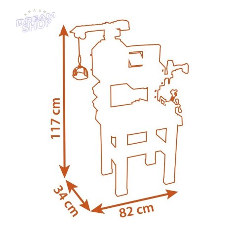 SMOBY Black&Decker Warsztat z dźwigiem + 94 Akcesoria