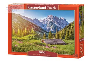 Puzzle 500 el. Summer in the Alps