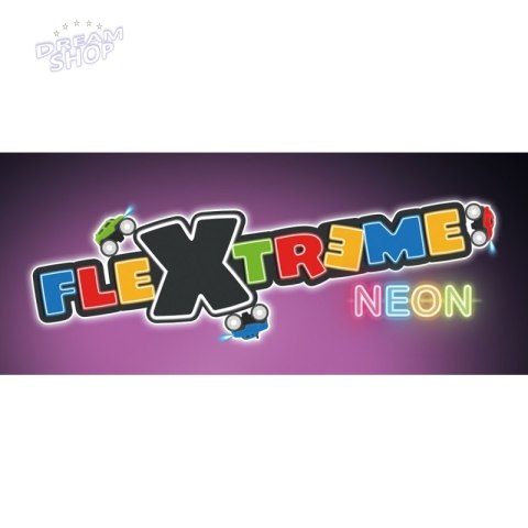 SMOBY Flextreme Neon Tor Samochodowy z Autem Zestaw Startowy