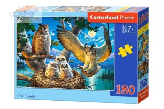 Puzzle 180 el. Owl Family