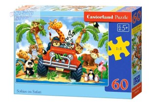 Puzzle 60 el. Softies on Safari