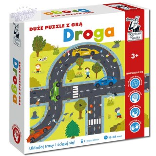 Gra Puzzle Droga uliczki zestaw ułóż trasę GR0532