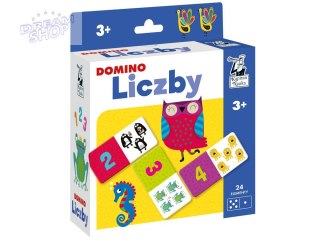 Kapitan Nauka Domino LICZBY gra edukacyjna GR0516