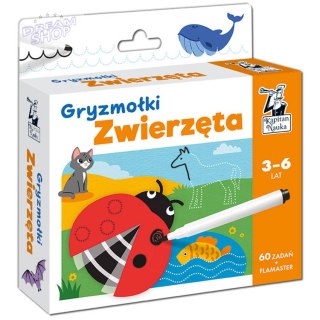 Karty do rysowania Gryzmołki Zwierzęta 3-6l KS0686