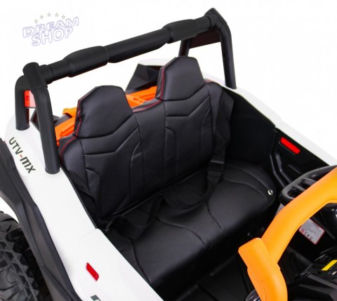 MEGA BUGGY UTV XMX613 POMARAŃCZOWY 24V DUŻA TERENÓWKA 4X60W