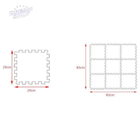 PUZZLE PIANKOWE MATA EVA 10 SZT POJAZDY CB-114