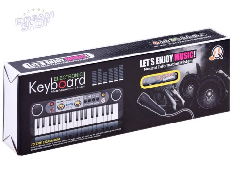 Organy Keyboard 37 keys mikrofon IN0056