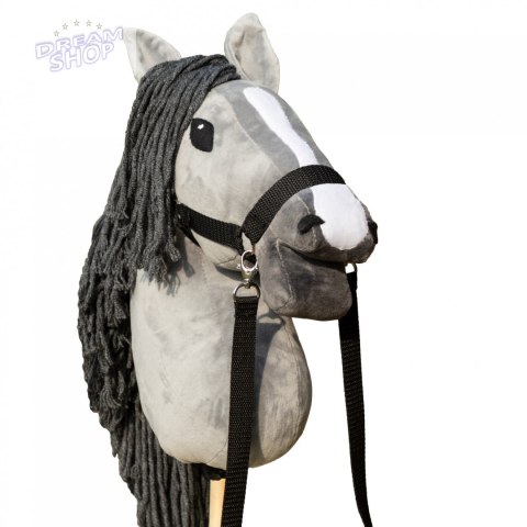 Skippi hobby horse z kantarem wodzami koń A3 duży