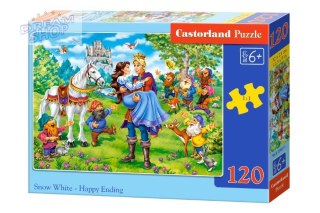 Puzzle 120-elementów Snow White - Happy Ending