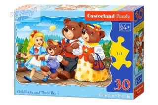 Puzzle 30 el. Goldilocks and Three Bears