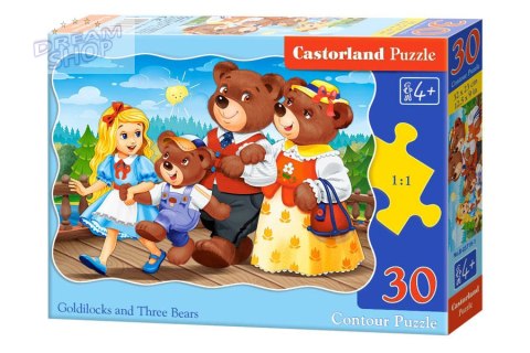 Puzzle 30 el. Goldilocks and Three Bears