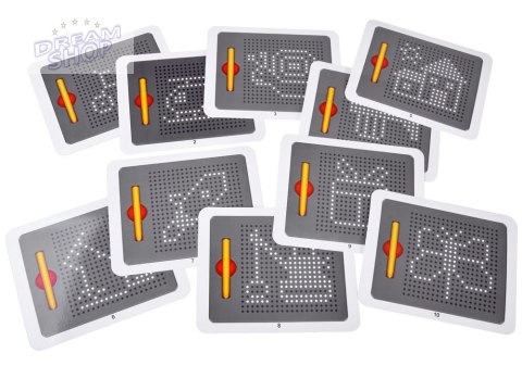 Kreatywna Tablica z kulkami magnetycznymi Kreatywna zabawa ZA4187 Kreatywna Tablica z kulkami magnetycznymi Kreatywna zabawa ZA4187