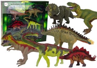 Ogromny Zestaw Dinozaurów 6 szt Duże Modele Figurka Dinozaur