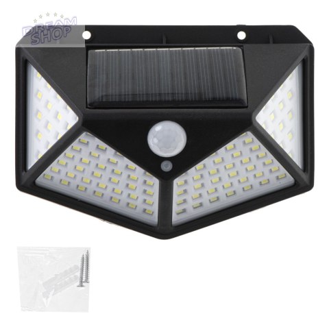 Lampa solarna czujnik ruchu i zmierzchu 100 LED Lampa solarna czujnik ruchu i zmierzchu 100 LED