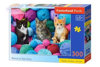 Puzzle 300 el. Kittens in Yarn Store