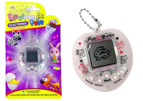 Gra Elektroniczna Tamagotchi Zwierzątko Biała