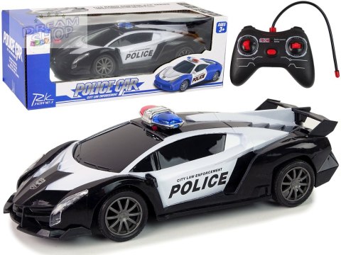 Auto Wyścigowe Policja R/C Zdalnie Sterowane Policyjne + Akumulator