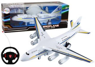 Samolot Pasażerski R/C Zdalnie Sterowany + Pilot Akumulator Kabel USB